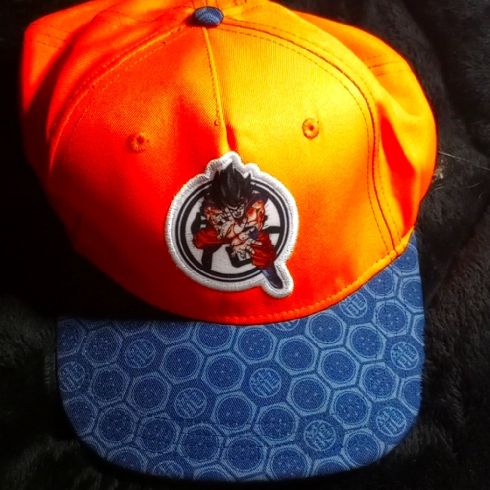 Goku Dragon Ball-Z hat in Neon Orange